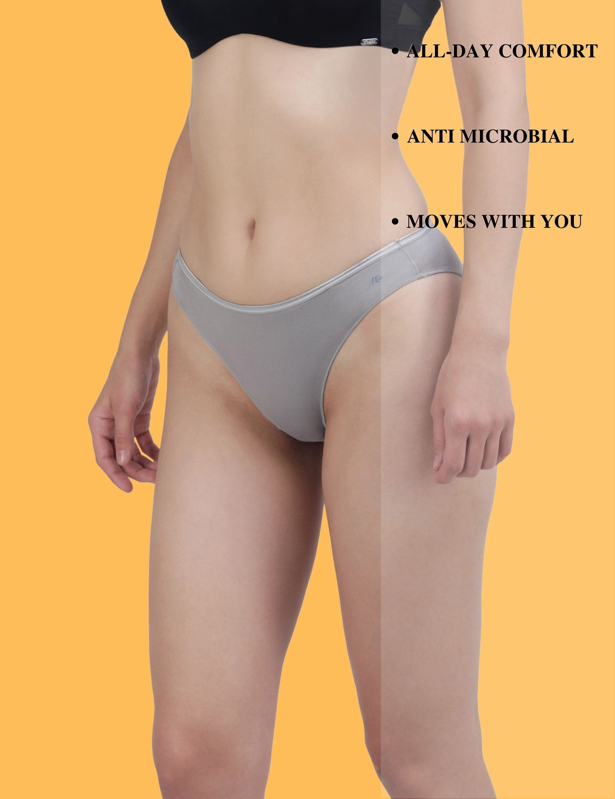 AshleyandAlvis Bamboo Micro Modal antibacterial- Bikini panties MG